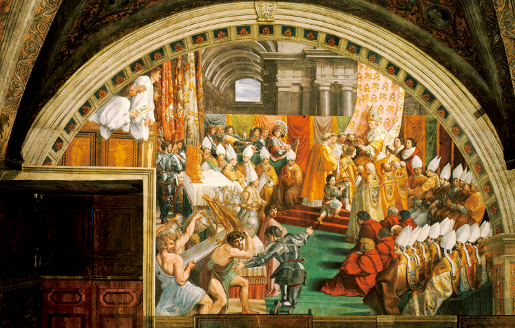   拉斐尔·桑西  Raffaello Santi——查理大帝的加冕